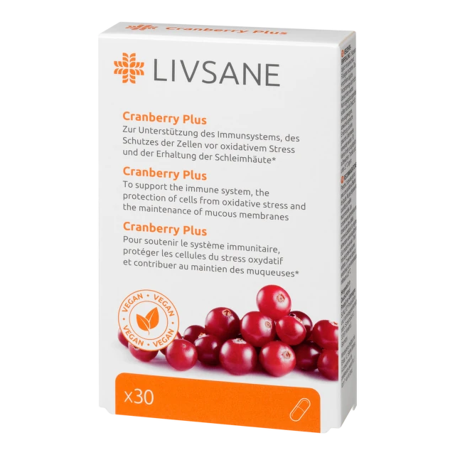 LIVSANE Brusnica plus 30 kapsula