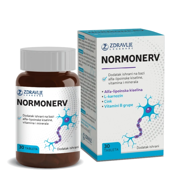 Normonerv, 30 tableta
