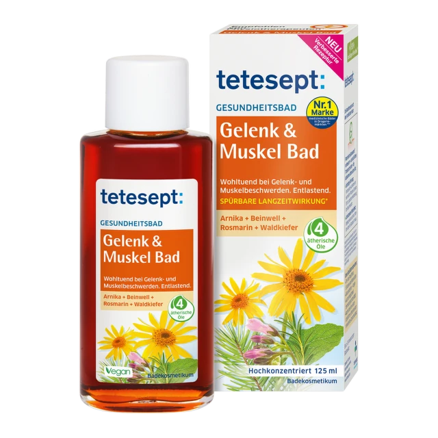 Tetesept Joints&Muscles medicinska kupka 125 ml