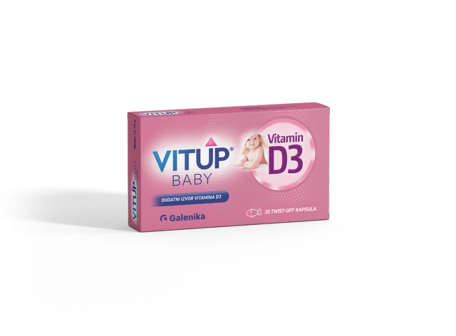 Vitup D3 baby, 30 twist-off kapsula