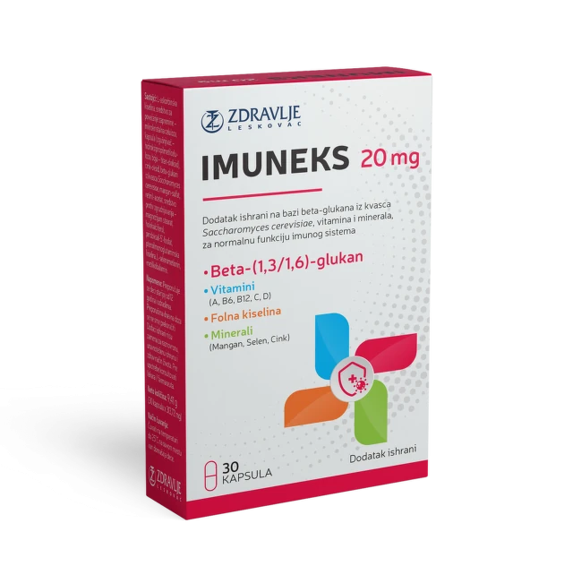 Imuneks 20 mg, 30 kapsula