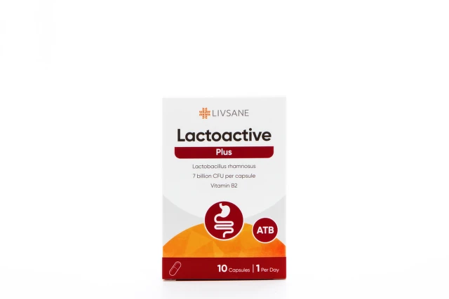 LIVSANE Lactoactive Plus, 10 kapsula