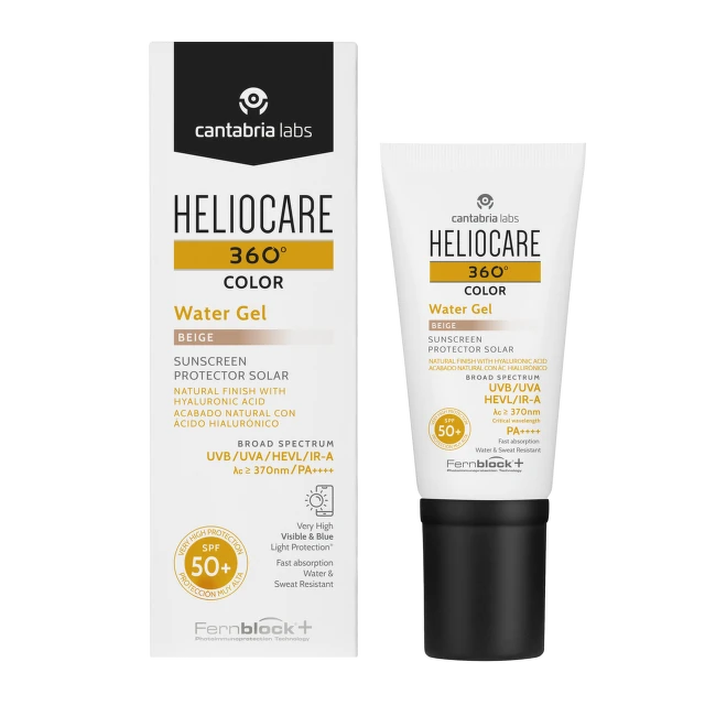 Heliocare 360º Water Gel Color SPF 50+ Beige, 50 ml