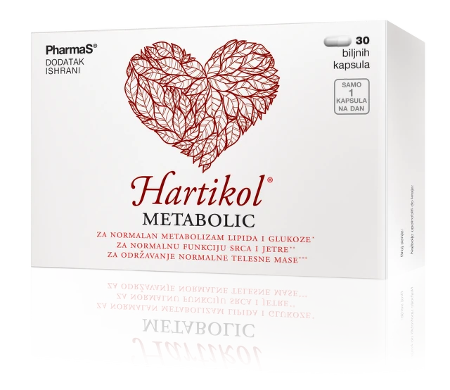 PharmaS Hartikol® Metabolic, 30 kapsula