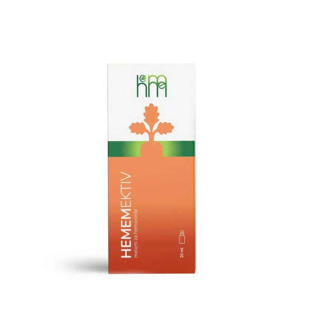 Hememektiv - melem za negu analne regije, 20 ml