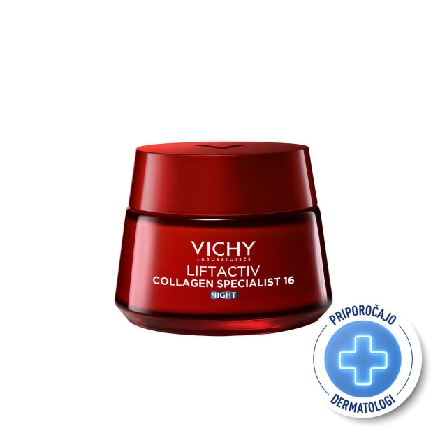 Vichy Liftactiv Collagen Specialist 16 Noćna nega za čvrstinu kože, 50 ml