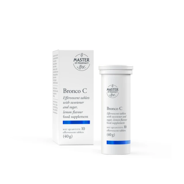 Master of Pharmacy Bronco C, 10 šumećih tableta
