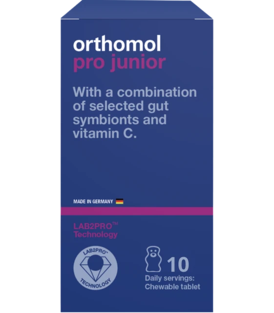 Orthomol Pro Junior, 10 tableta za žvakanje