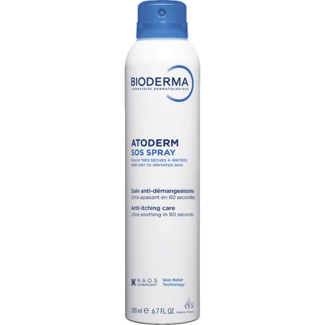 Bioderma Atoderm SOS spray, Intenzivni umirujući sprej protiv svraba, 200ml