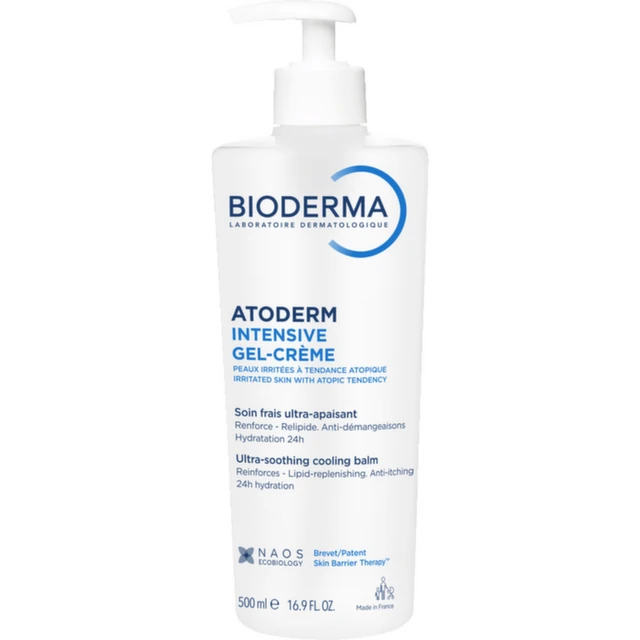 Bioderma Atoderm Intensive Gel-crème, Intenzivna umirujuća nega koja osvežava, 500ml