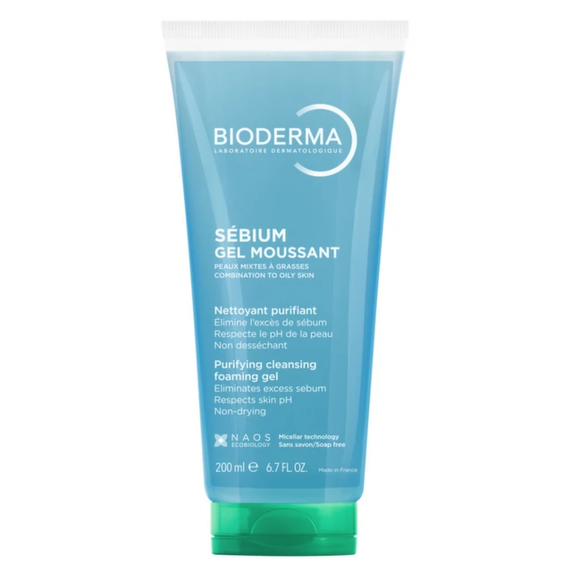 Bioderma Sébium Gel moussant, Gel za čišćenje, Tuba 200ml
