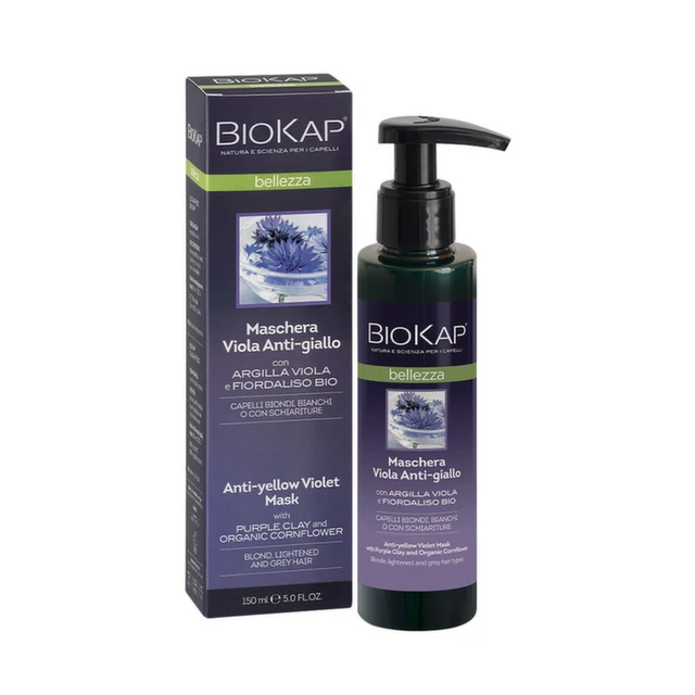 BioKap Maska ljubičasta za kosu, 150 ml