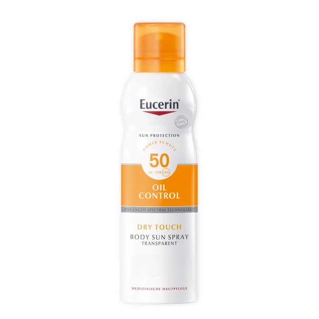 Eucerin Dry Touch Sprej za zaštitu kože od sunca SPF 50+, 200 ml