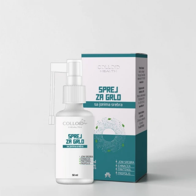 Sprej za grlo sa srebrnim jonima 50 ml