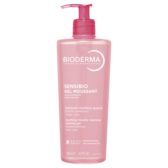 Bioderma Sensibio Gel moussant, Umirujući micelarni penušavi gel za čišćenje, 200ml