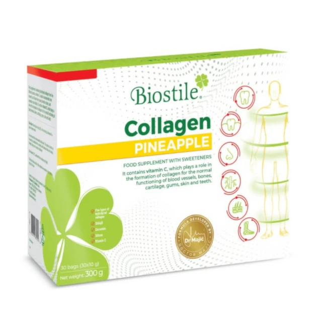 Biostile Collagen Ananas, 30 kesica