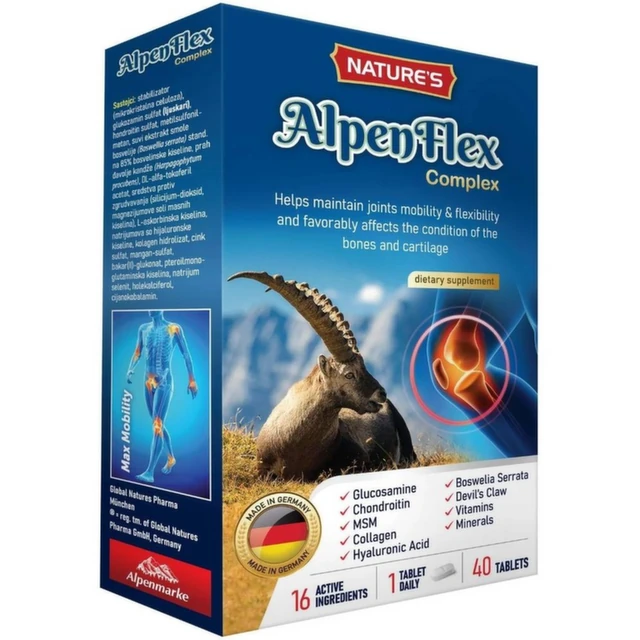 Alpen Flex Complex, 40 tableta
