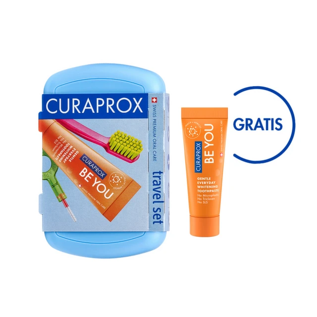 Curaprox Be You Putni set + Be You Pasta za zube, 10 ml GRATIS