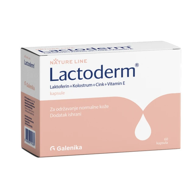 Lactoderm, 60 kapsula