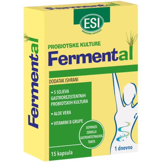 Fermental, 15 kapsula