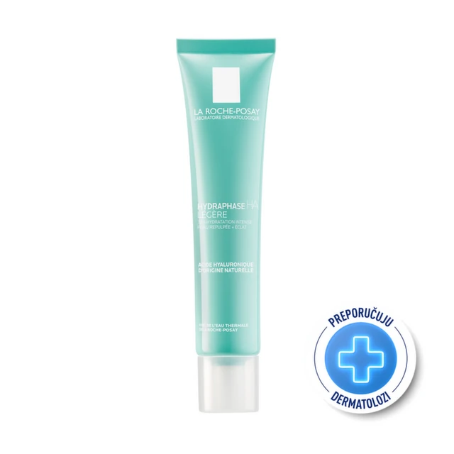 La Roche-Posay Hydraphase HA Light 72h Hidratantna nega za punoću i sjaj kože, 40 ml