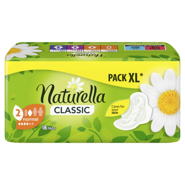 Naturella Classic Normal higijenski ulošci veličina 2 duo pakovanje, 18 komada
