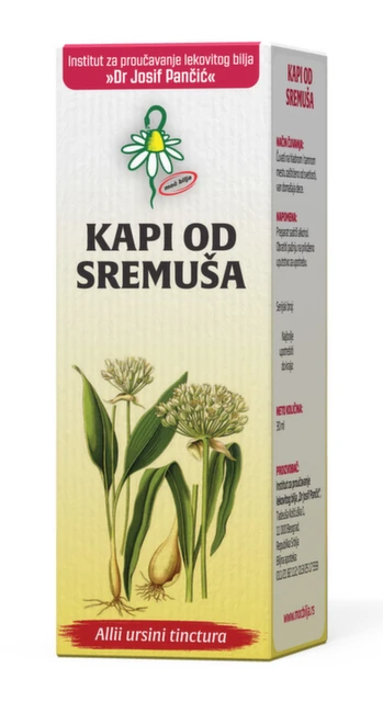 Kapi od sremuša, 30 ml