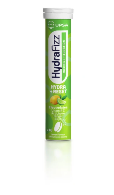 HydraFizz Reset, 16 šumećih tableta sa ukusom limuna