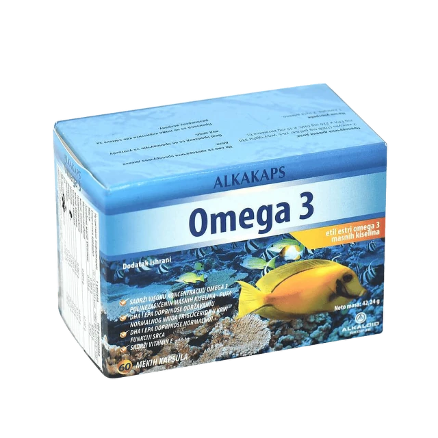Omega-3 500 mg 60 kapsula