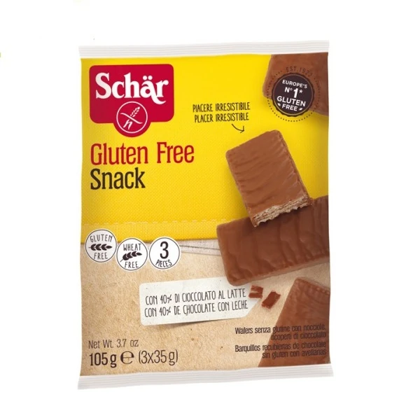 Schaer napolitanke bez glutena sa lešnikom 50 g