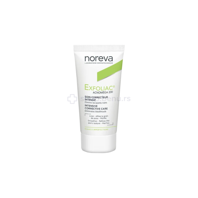 Noreva Exfoliac Acnomega 200 krema 30 ml