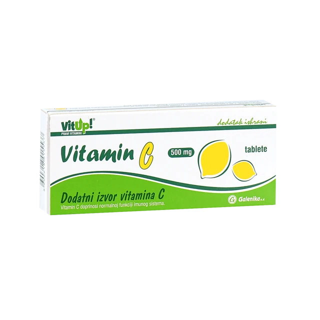 Vitamin C 500 mg 20 tableta