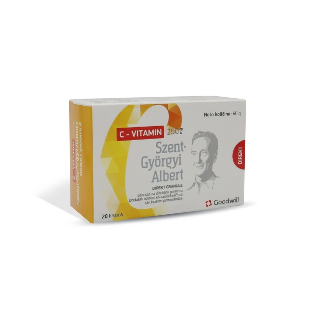 Vitamin C Direkt Granule SG Albert 250 mg