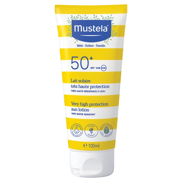 Mustela Sun Losion sa visokom UV zaštitom SPF 50+, 100 ml