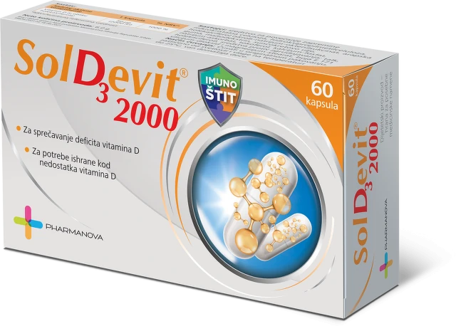 Soldevit 2000 IJ, 60 kapsula