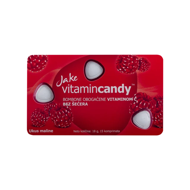 Jake vitamin candy malina