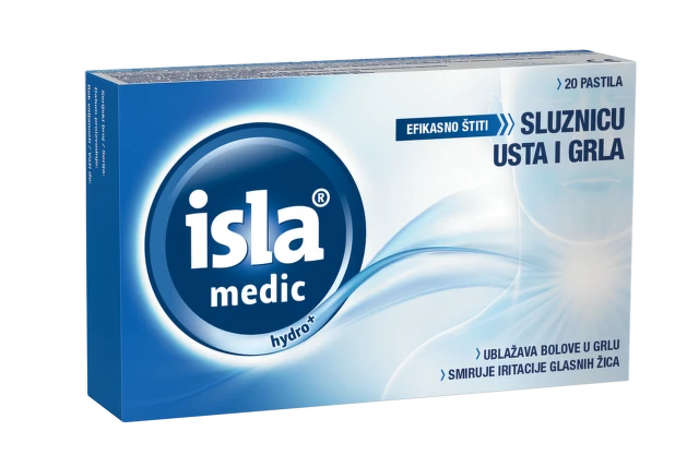 Isla® medic hydro+ 20 pastila