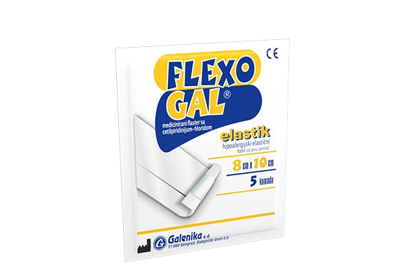 Flexogal flaster 10cmx8cm elastik