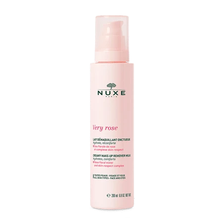 Nuxe Very Rose Kremasto mleko za uklanjanje šminke, 200 ml