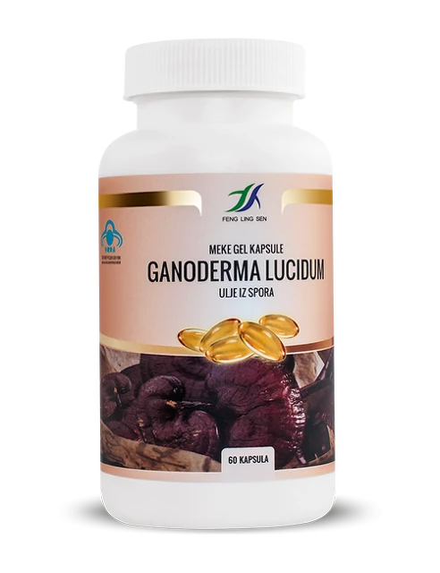 Ganoderma Lucidum, 60 kapsula
