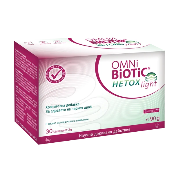 Omni-Biotic Hetox Light, 30 kesica