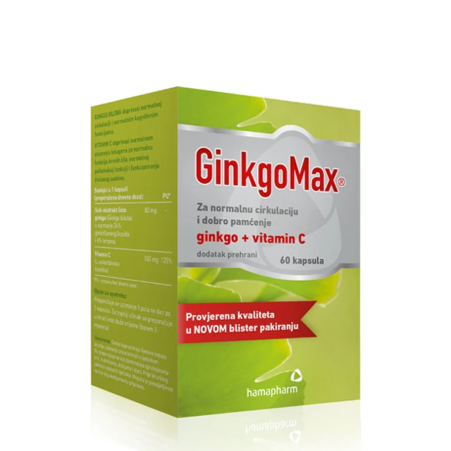 GinkgoMax, 60 kapsula