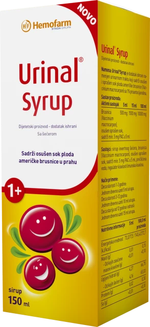 Urinal sirup, 150 ml