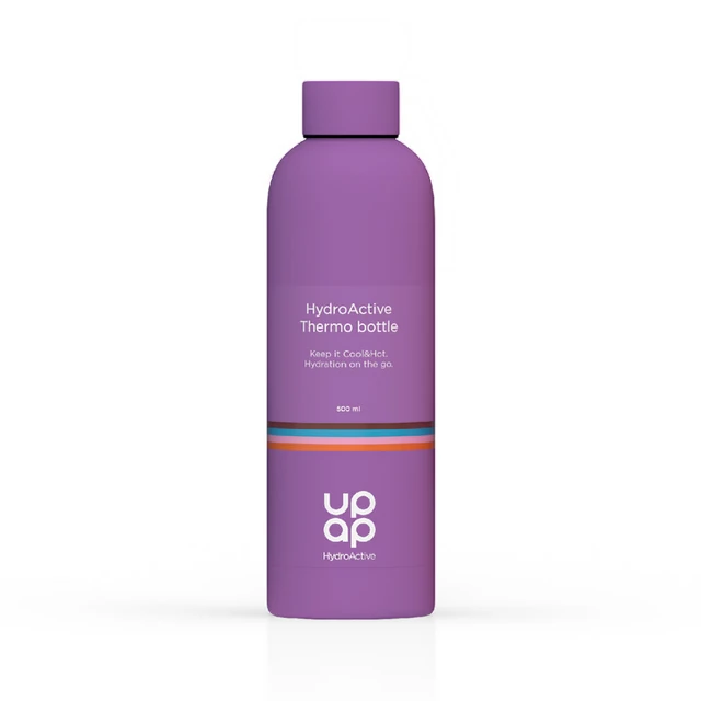 Upap Hydroactive Ljubičasta termo boca, 500 ml