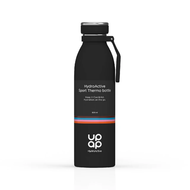 Upap Hydroactive Crna sport termo boca, 500 ml