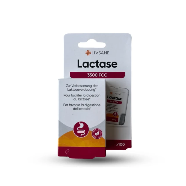 LIVSANE Laktaza 3500, 100 tableta