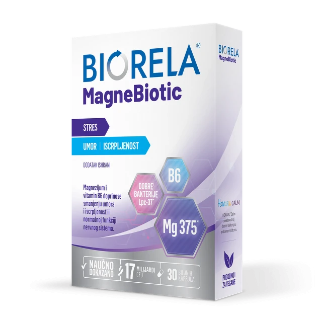 Biorela Magnebiotic, 30 kapsula