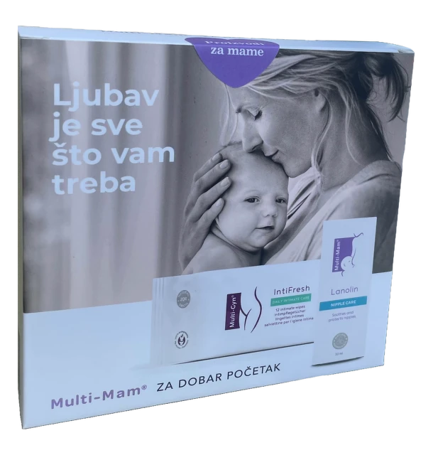 Multi-Mam Lanolin, 30 ml + IntiFresh Maramice GRATIS