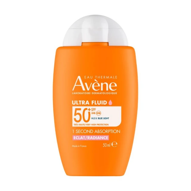Avene Sun Ultra Fluid za blistavost SPF 50+, 50 ml