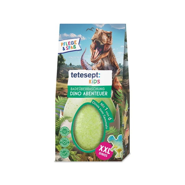 Tetesept Dino Avantura Šumeća kupka, 190 g